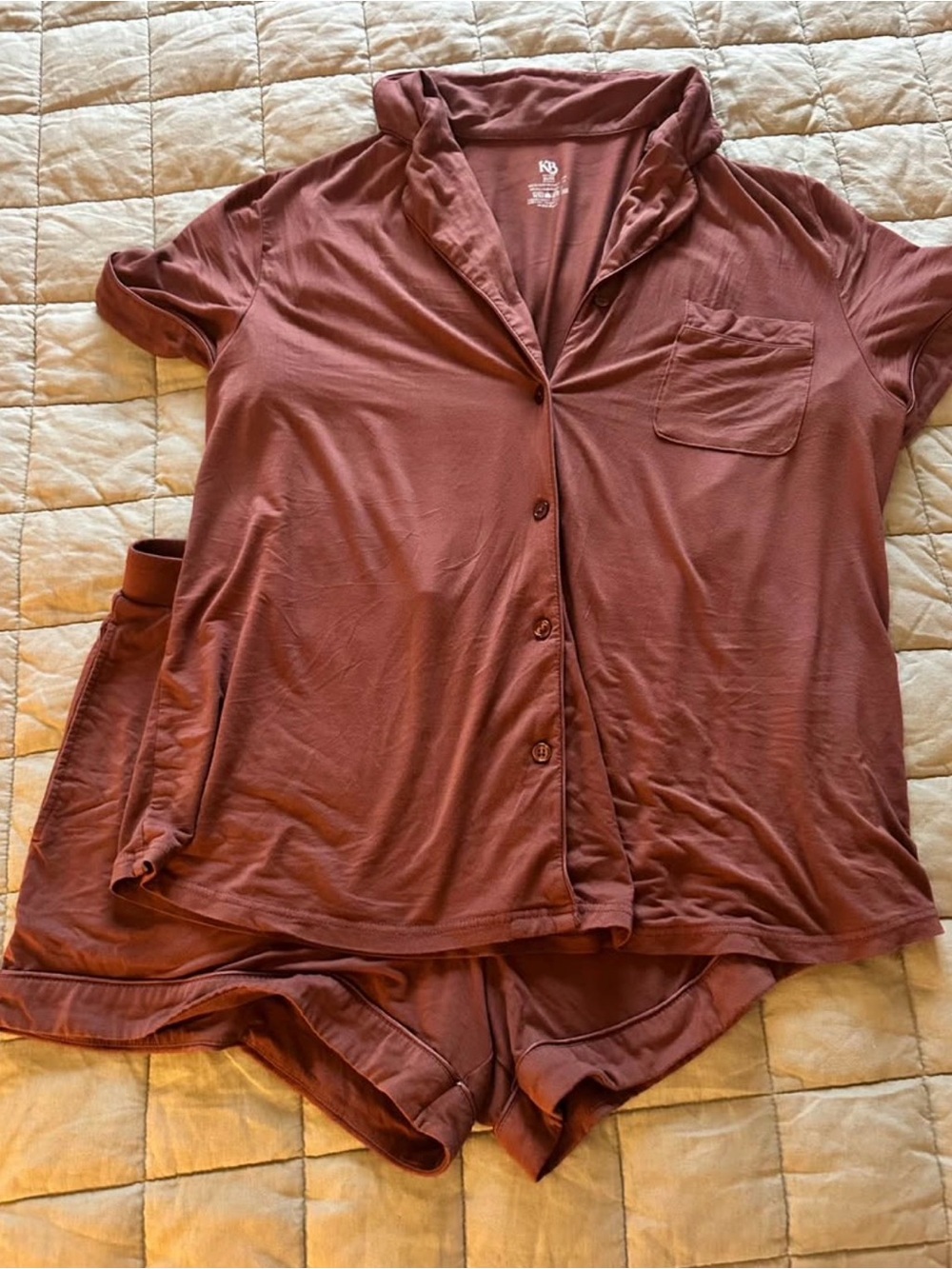 Kindred Brevely Short / Short sleeve button up pajama set